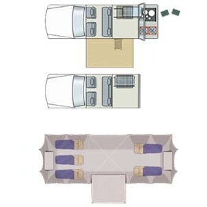 Britz Safari 4WD – 5 Berth – day night