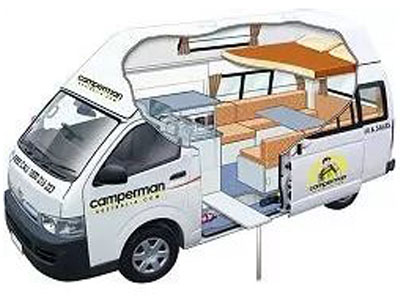 4 Berth campervan for sale