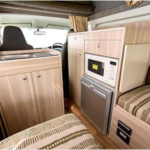 Cheapa HiTop Campervan – 2 Berth – sink