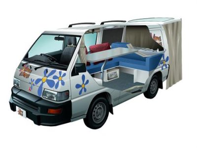 Mitsubishi express cheap camper conversion