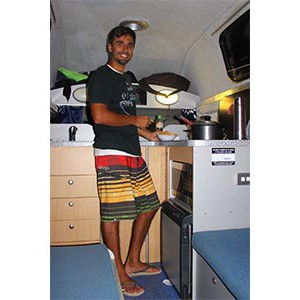 TA Budget Campervan – 3 Berth – kitchen