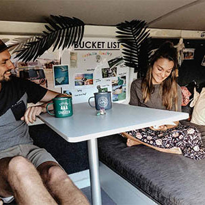 TA Chubby Campervan – 2 Berth – table