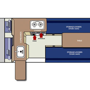 TA HiTop Campervan – 3 Berth – daytime