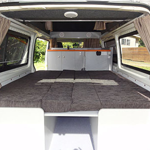 TA Kuga Campervan – 3 Berth – bed