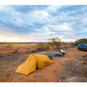 TA Station Wagon – 3 Berth – tent setup