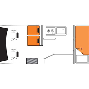 britz-hitop-campervan-2-berth-night-layout