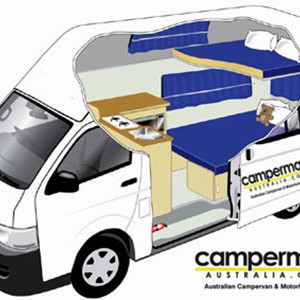 camperman-paradise-family-hightop-campervan-5-berth-night-layout