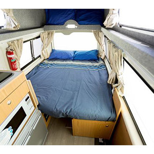 TM Trail Finder HiTop Campervan – 2-3 Berth – bed