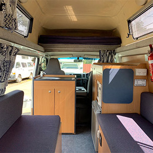 TM Trail Finder HiTop Campervan – 2-3 Berth – internal photo