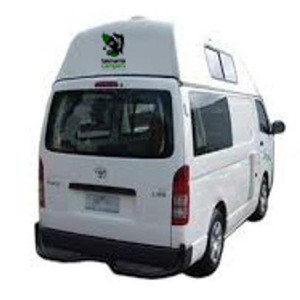 TM Trail Finder HiTop Campervan – 2-3 Berth – rear photo