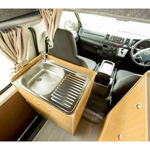 TM Trail Finder HiTop Campervan – 2-3 Berth – sink