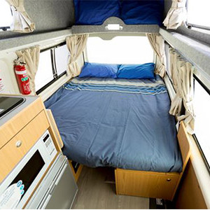 Bargain Campervan – 3 Berth – bed