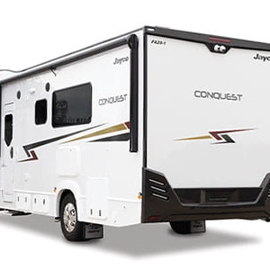 LGM Conquest Royale Motorhome – 4 Berth-exterior-back