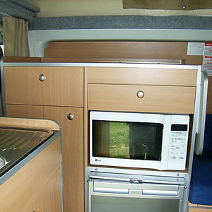 AC Adventurer Campervan- 3 Berth – microwave