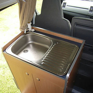 AC Adventurer Campervan- 3 Berth – sink 2