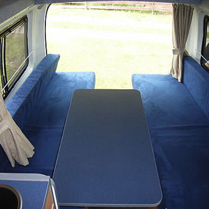 AC Adventurer Campervan- 3 Berth – table