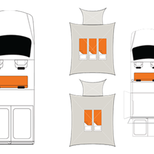 Britz Outback 4WD – 5 Berth – layout