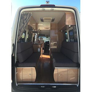 BM Crafter Campervan – 2 Berth – internal rear