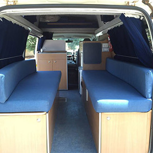 BM Hi-Top Campervan – 2 to 3 Berth – internal photo