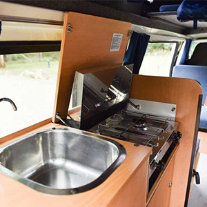 CP Standard Campervan – 4 Berth-cooker-and-stove