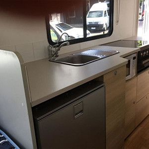 KC Elite Motorhome – 6 Berth – kitchen