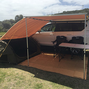 BM Landcruiser Prado 4WD – 3 Berth – side awning