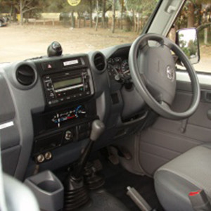 Centre 4×4 Stationwagon – 2 Berth – driver area