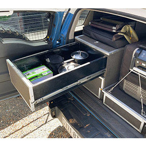 Armadillo Premium 4WD – 2 Berth – drawer