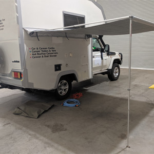 WA Toyota Landcruiser Campervan – 2 Berth – awning