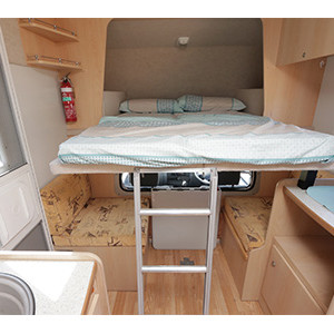 WA Toyota Landcruiser Campervan – 2 Berth – living area