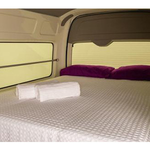 Jucy Coaster Campervan – 2 Berth – bed