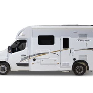 LGM Voyager Deluxe Motorhome – 2 Berth-white-bg-side