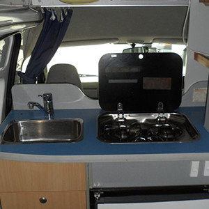 TM Trail Finder ST Campervan – 4+1 Berth-sink-and-stove