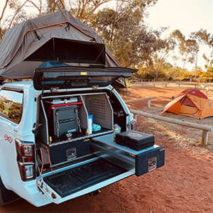 Britz Safari Auto 4WD – 5 Berth-kitchen