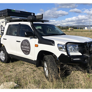 WA 200 Series with Rooftop Tent & POD 4WD – 2 Berth-side-view