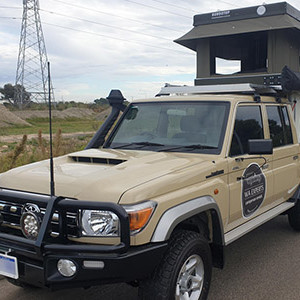 WA79 Series Landcruiser with POD 4WD – 2 Berth-side-view