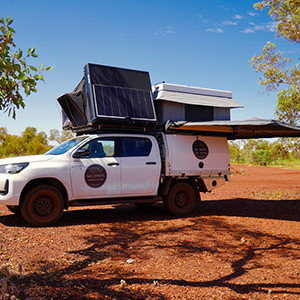 WA Toyota Hilux with Twin Rooftop Tents 4WD – 5 Berth-exterior (3)