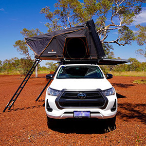 WA Toyota Hilux with Twin Rooftop Tents 4WD – 5 Berth-exterior (8)