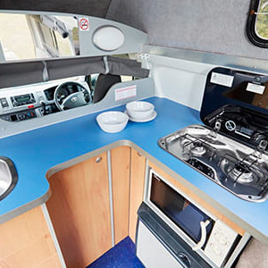 AS HiTop Campervan – 2 Berth-kitchen