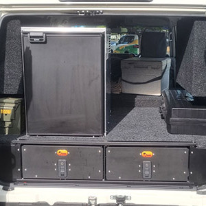 WA 76 Series Landcruiser with Roof Top Tent, Awning & Outdoor Shower 4WD – 2 Berth-kitchen (2)